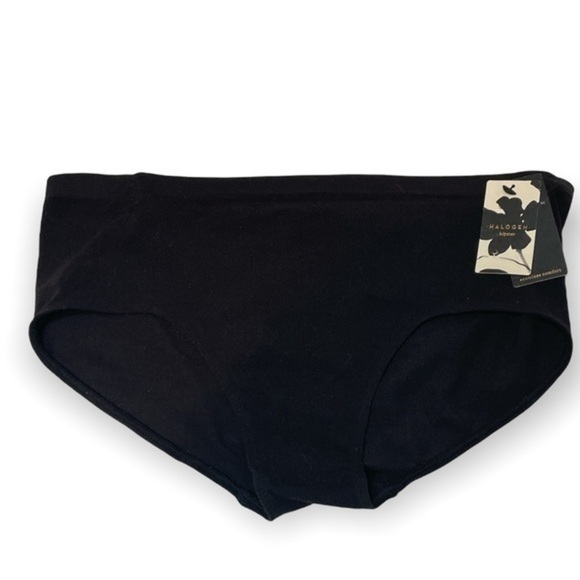 NWT Halogen black seamless tagless light hipster underwear soft Sz XL - Picture 5 of 6